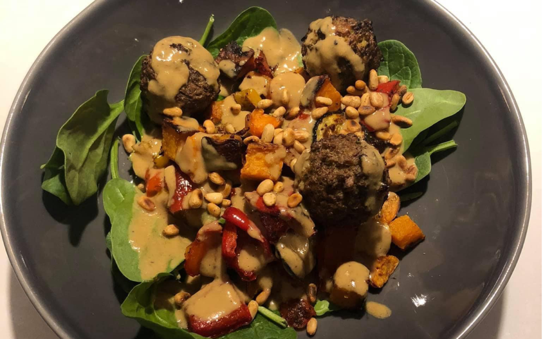 Warm Falafel Salad