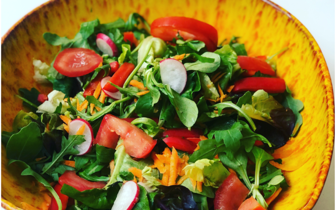 Beautiful Rainbow Salad